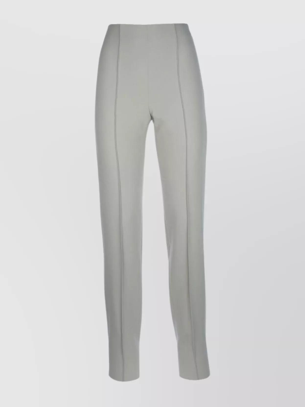 Giorgio Armani High Waist Slim Fit Trousers With Seam Detailing