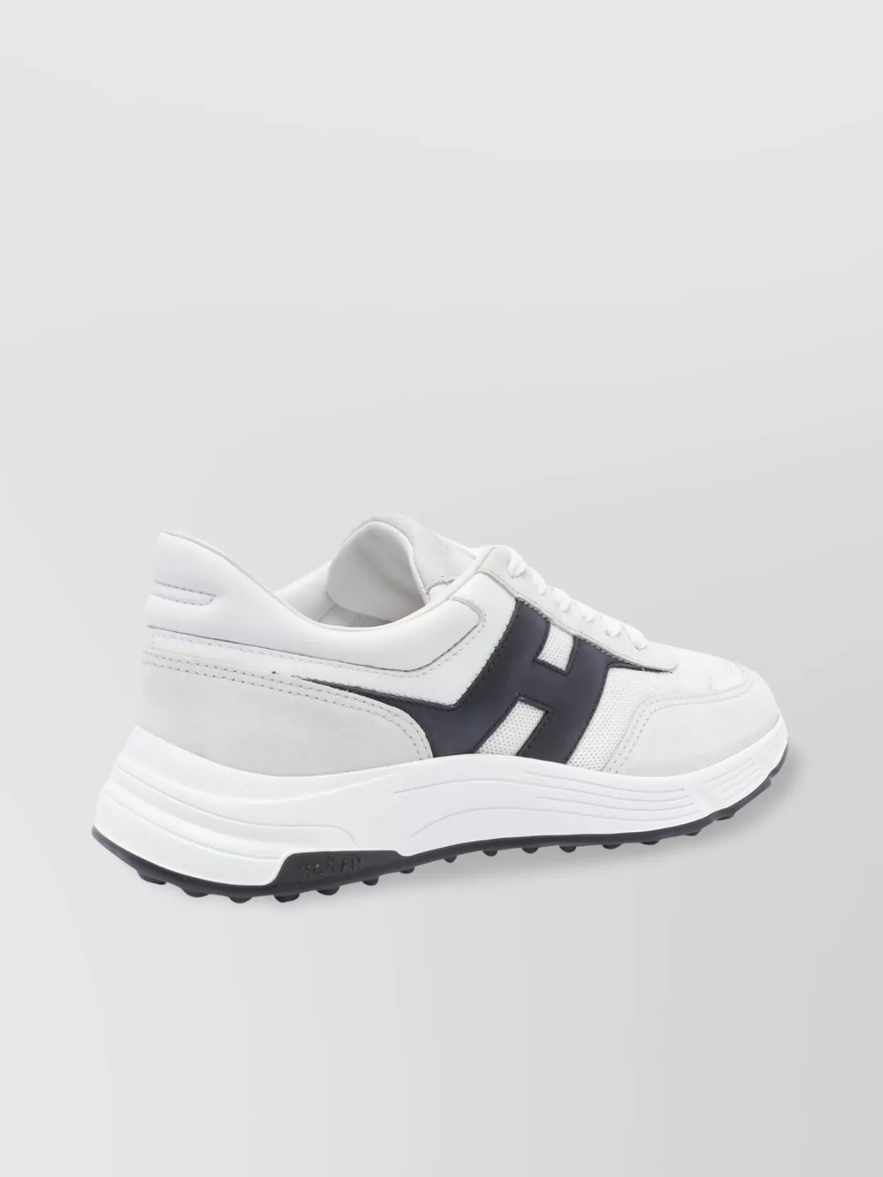 Hogan Low Top Leather And Suede Sneakers