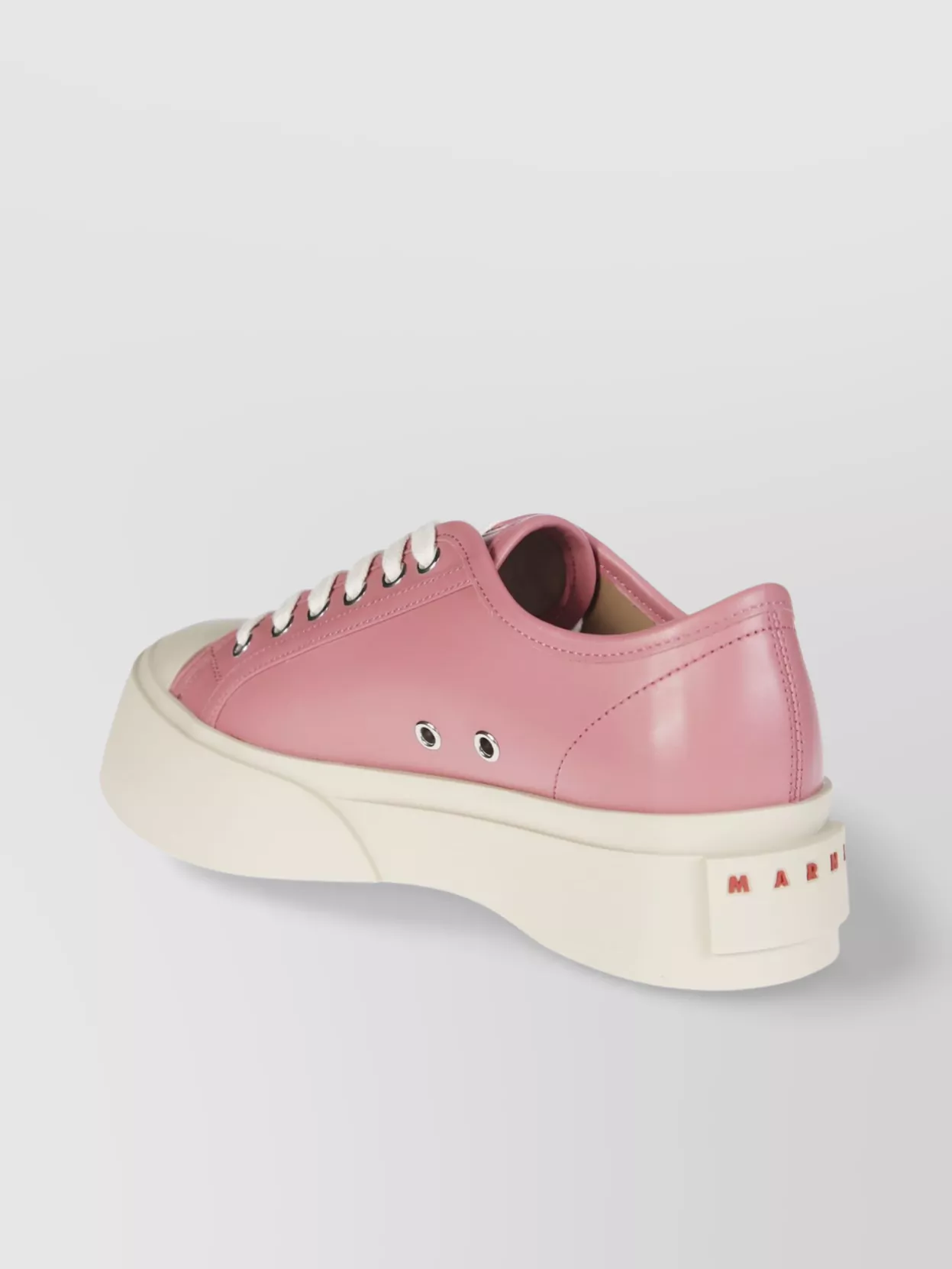 Marni Rubber Sole Platform Sneakers With Eyelet Detail