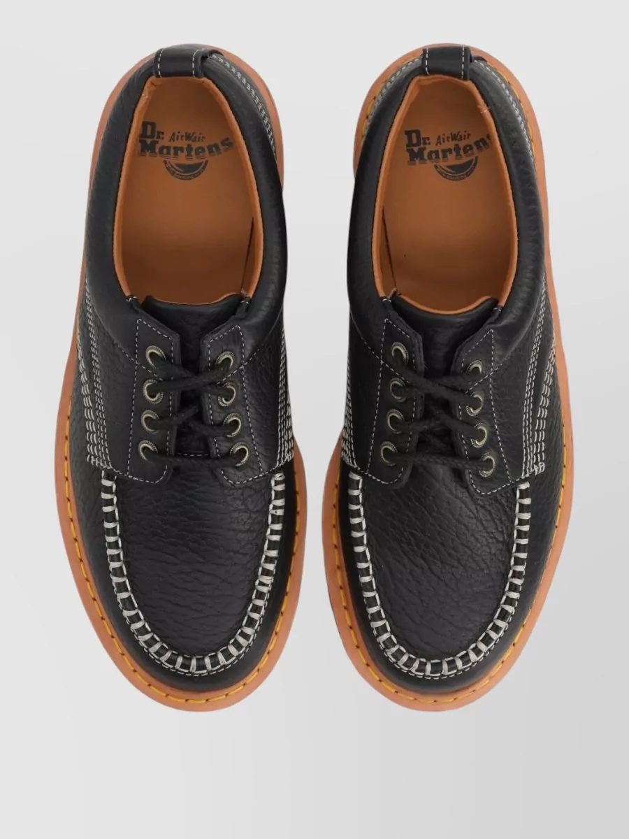 Dr Martens Leather Moc Toe Brogues