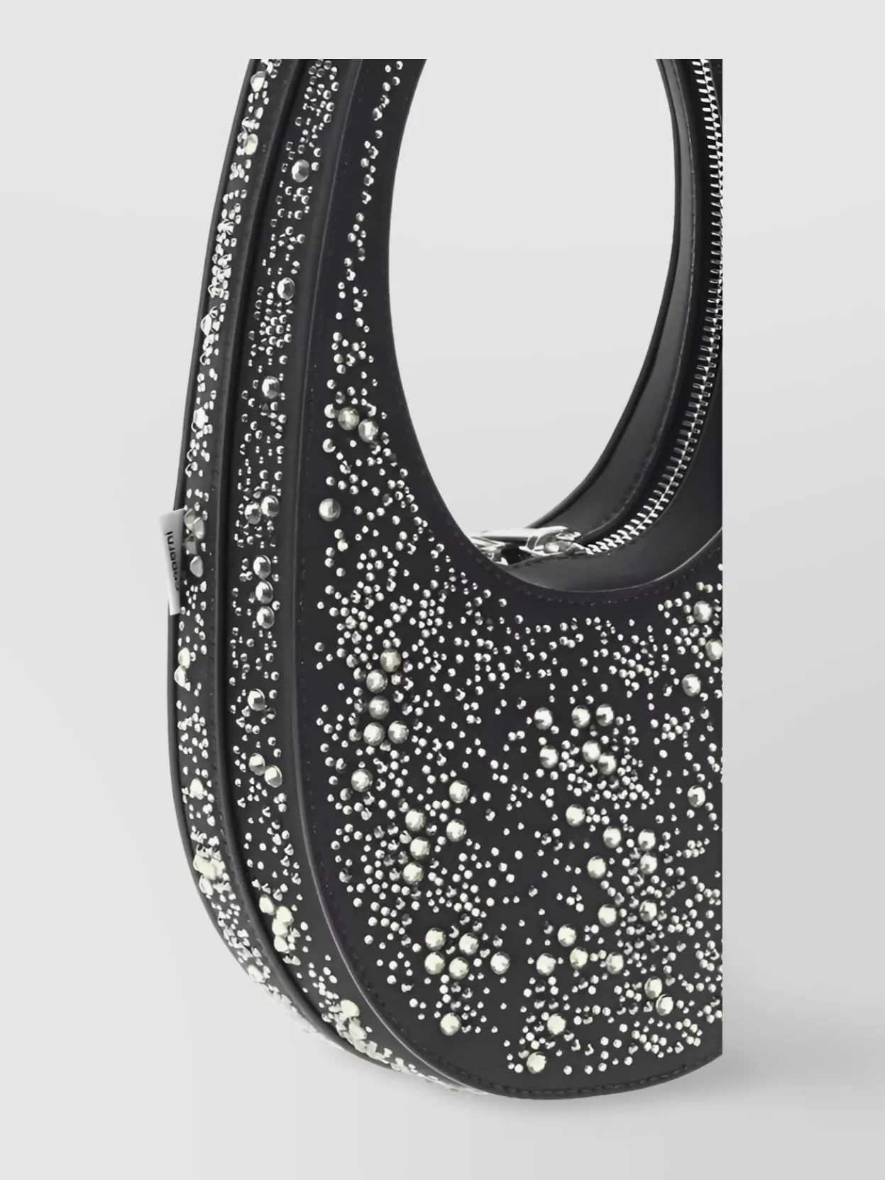 Coperni Crystal Embellished Hobo Shoulder Bag