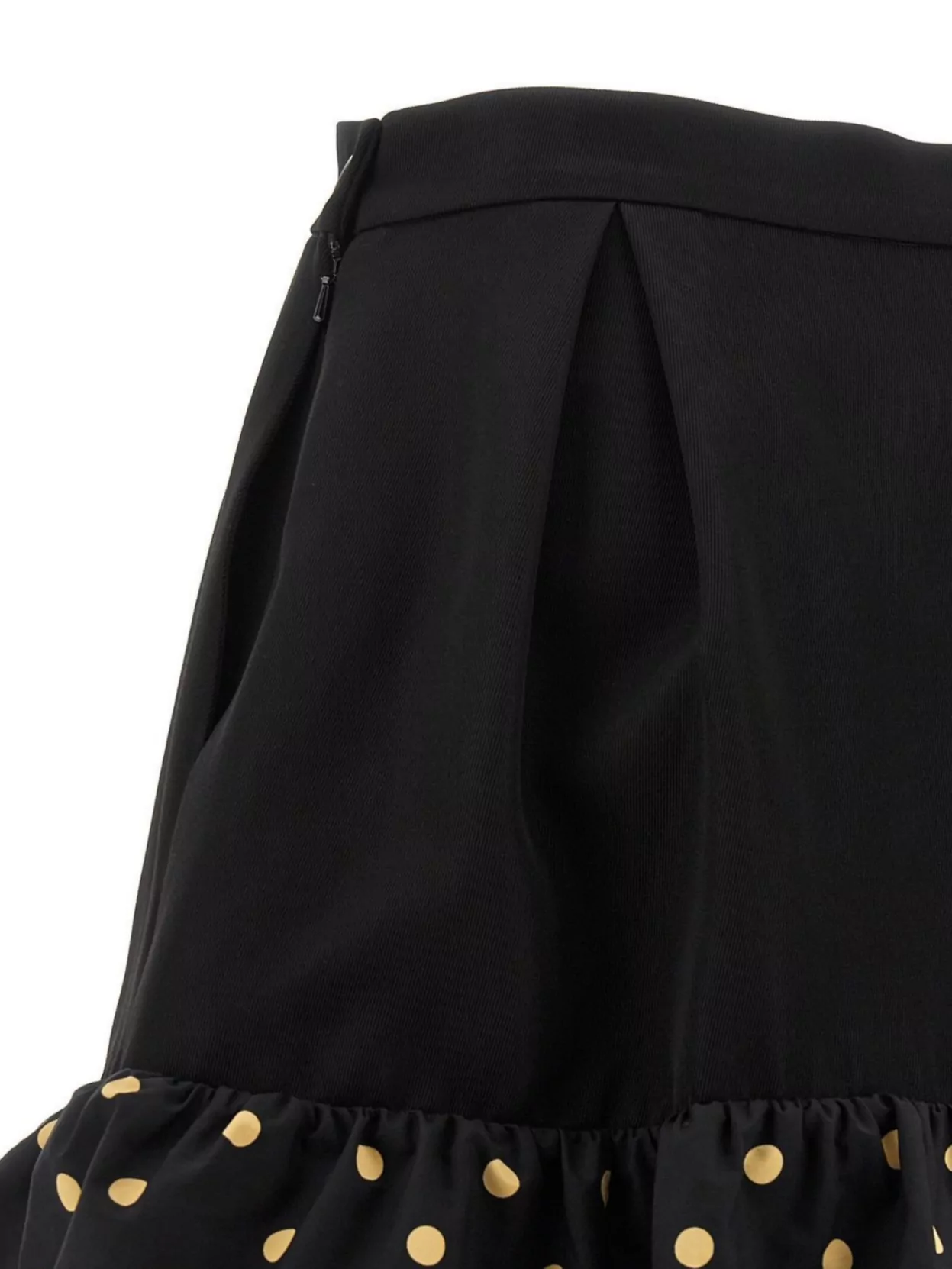 Moschino High-Waisted Skirt With Polka Dot Design