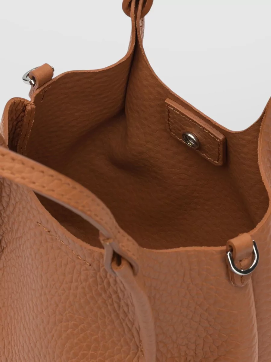 Gianni Chiarini Crossbody Bag Detachable Strap Metal Hardware