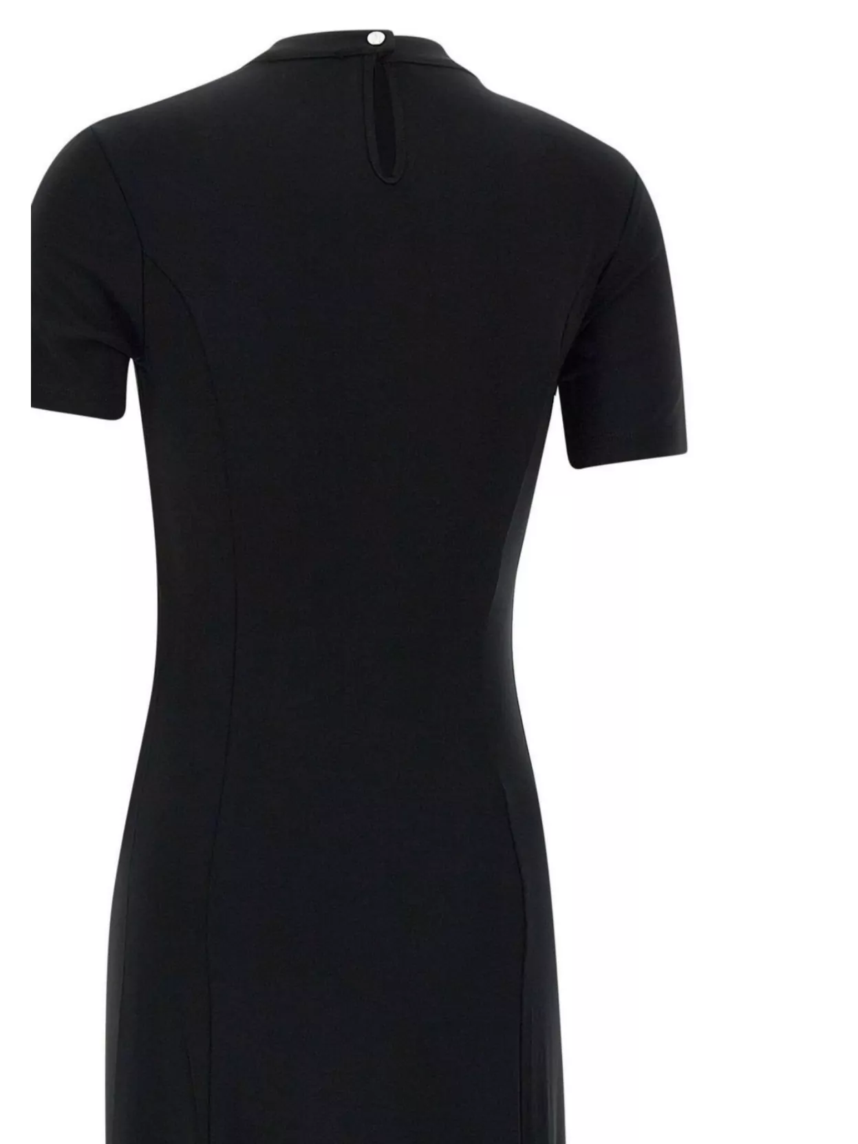 Paco Rabanne Draped Jersey Midi Dress