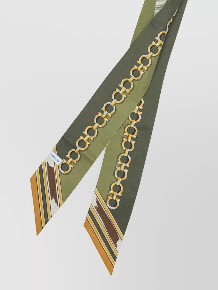 Ferragamo silk mini bandeau