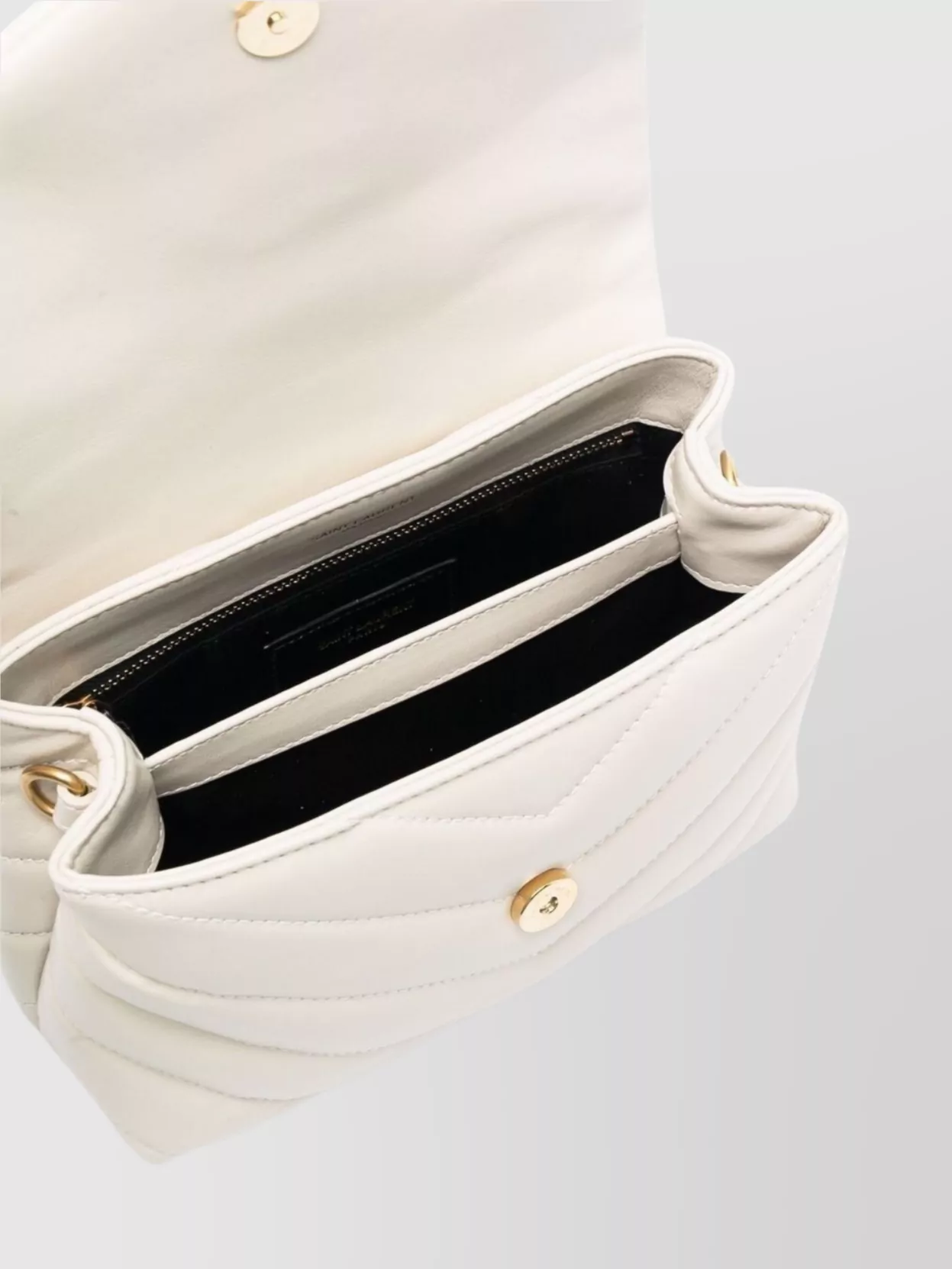 Saint Laurent Quilted Mini Bag With Adjustable Strap