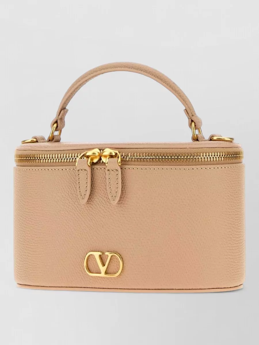 Valentino Garavani vlogo signature leather clutch bag