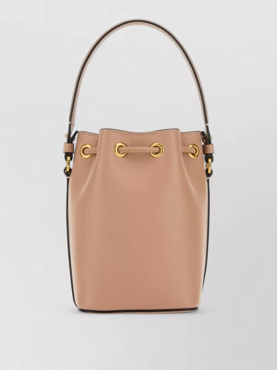 Valentino Garavani Vlogo Signature Mini Leather Bucket Bag