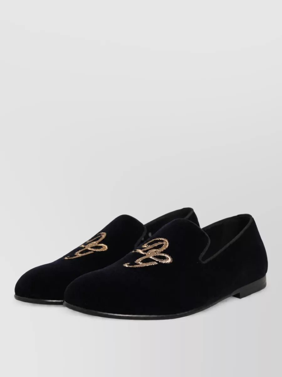 Dolce&Gabbana suede slippers
