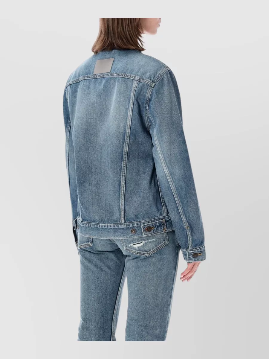 Balenciaga Denim Hourglass Jacket