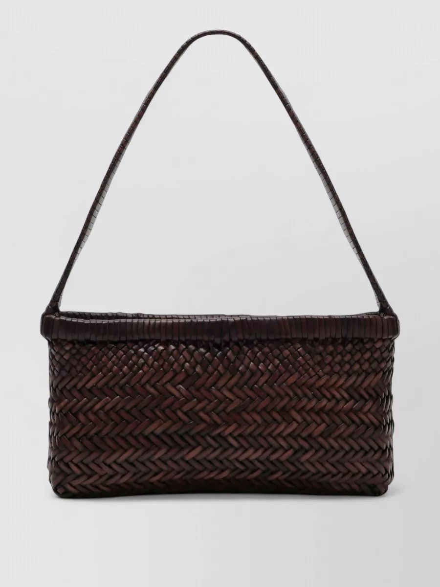 Manebi leather shoulder bag