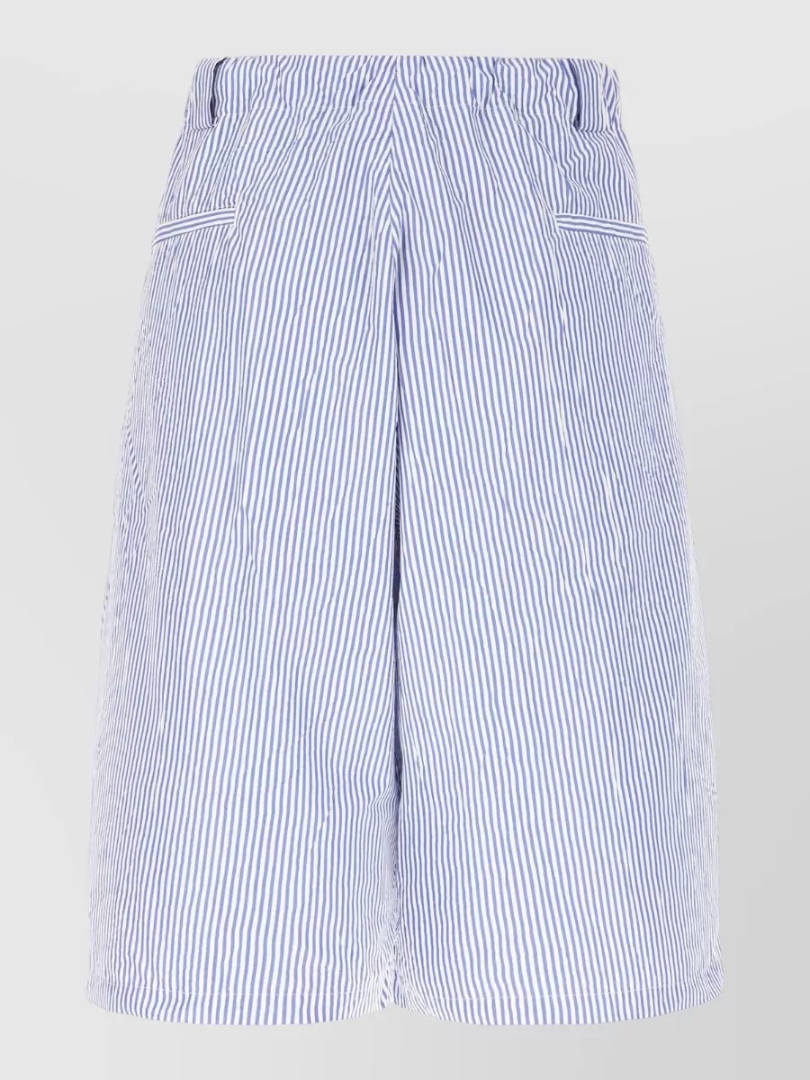 Willy Chavarria printed cotton blend bermuda shorts