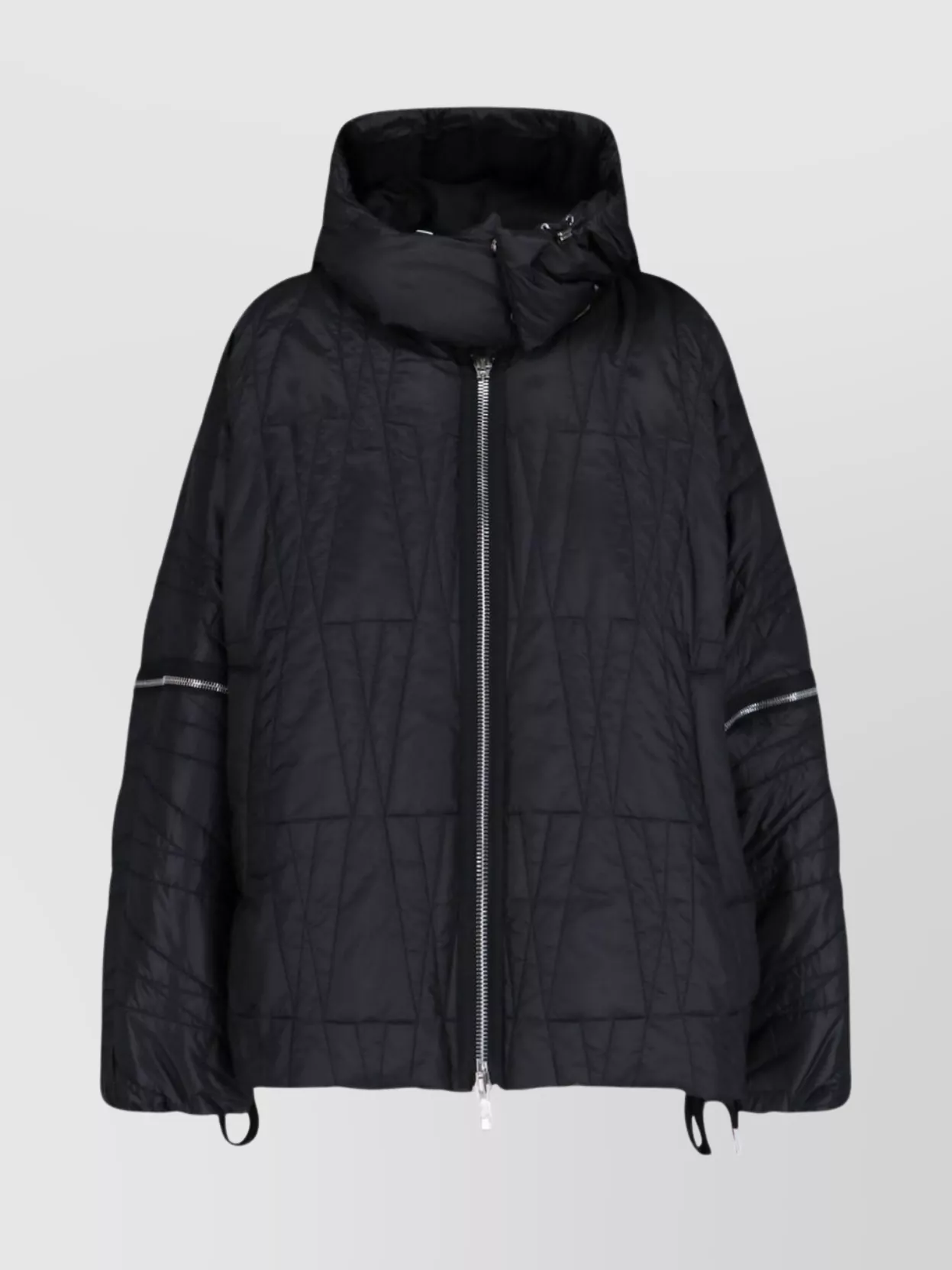 Moncler Genius Hooded Quilted Jacket Detachable Hood