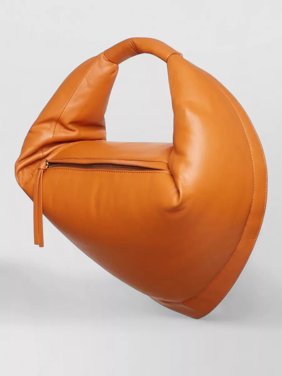 Federico Cina Leather Shoulder Bag