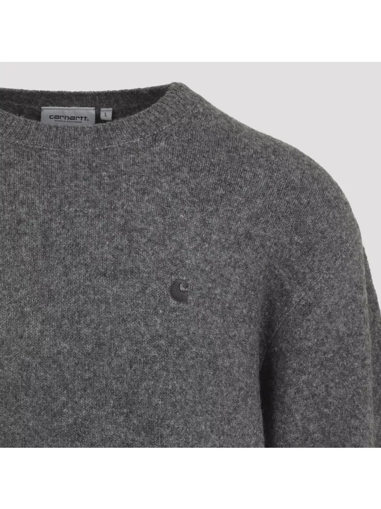 Carhartt Wip Crew Neck Sweater With Ribbed Cuffs And Hem