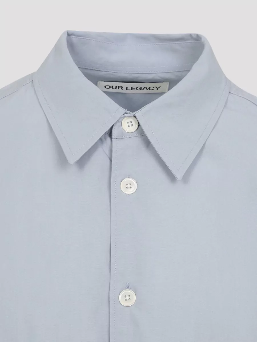Our Legacy Straight Shirt Button Down Collar Long Sleeves