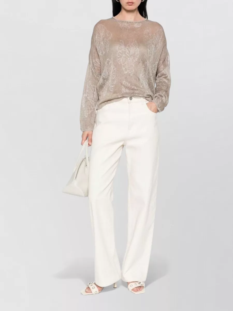 Emporio Armani Embroidered Crewneck Jumper