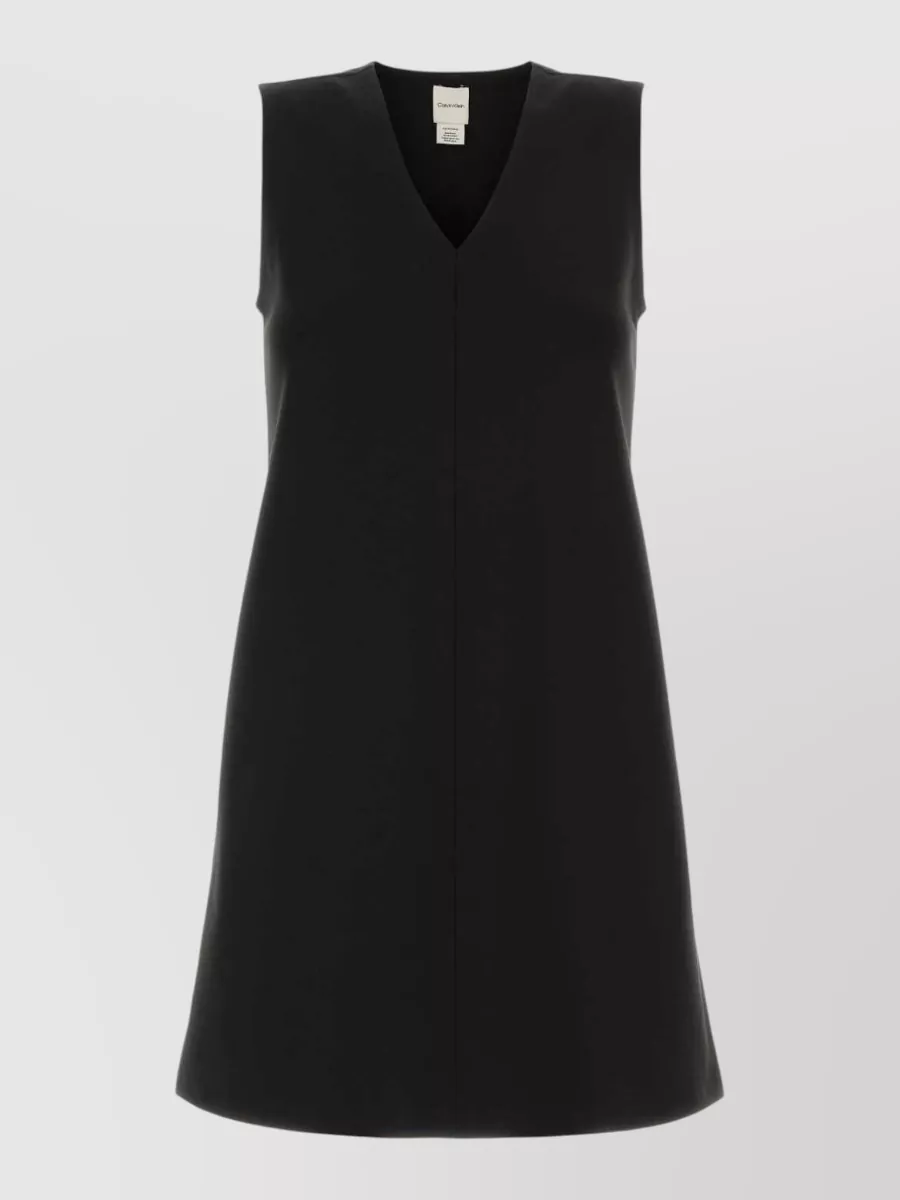 Calvin Klein jersey mini dress