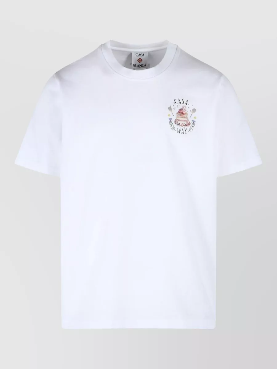 Casablanca cotton t-shirt