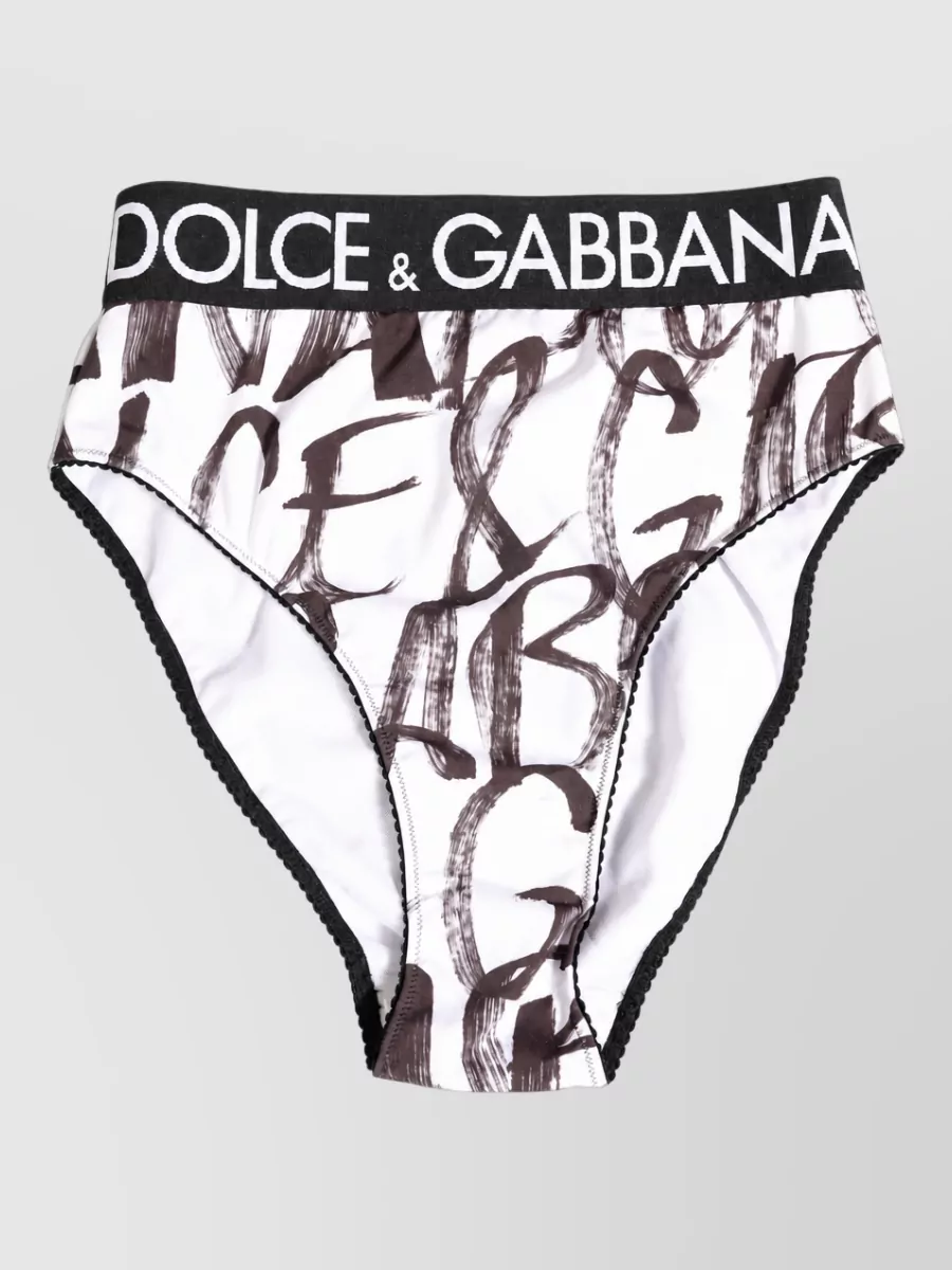 Dolce&Gabbana Logo High Brief Underwear