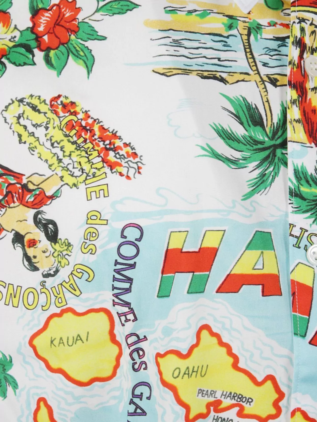 Comme Des Garçons Long Sleeve Shirt Buttoned Cuff