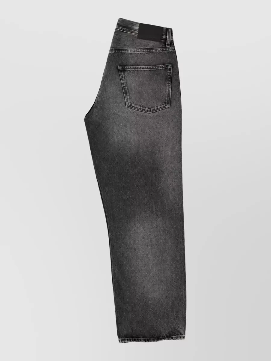 Sunflower Denim Loose-Fit Straight-Leg Jeans