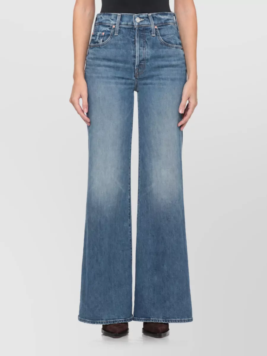 Mother Straight-Leg Denim Jeans