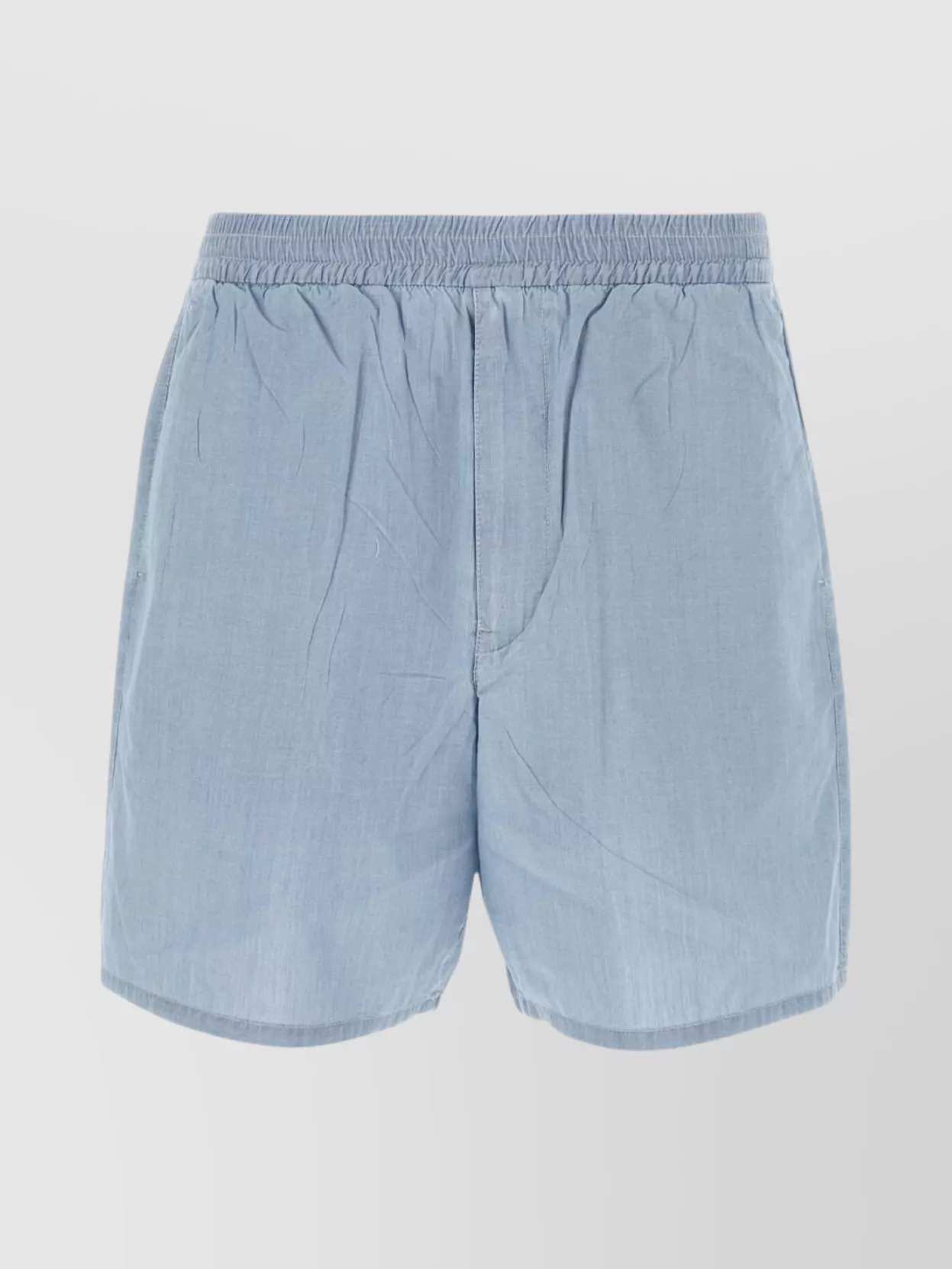 Shop Prada Bermuda Shorts Cotton Back Pocket