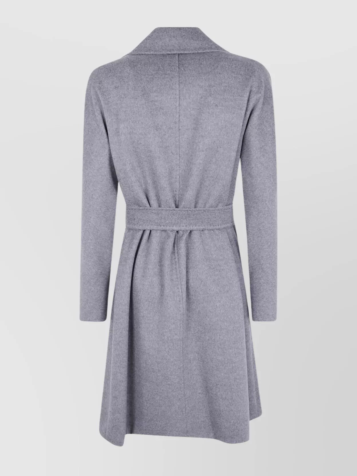 S Max Mara Waist Belted Long Sleeve Coat