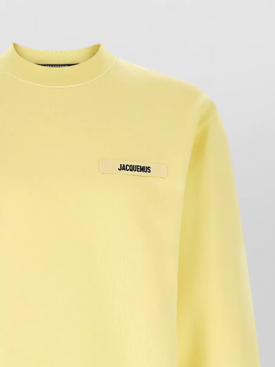 Jacquemus Cotton Relaxed-Fit Crew-Neck Sweatshirt