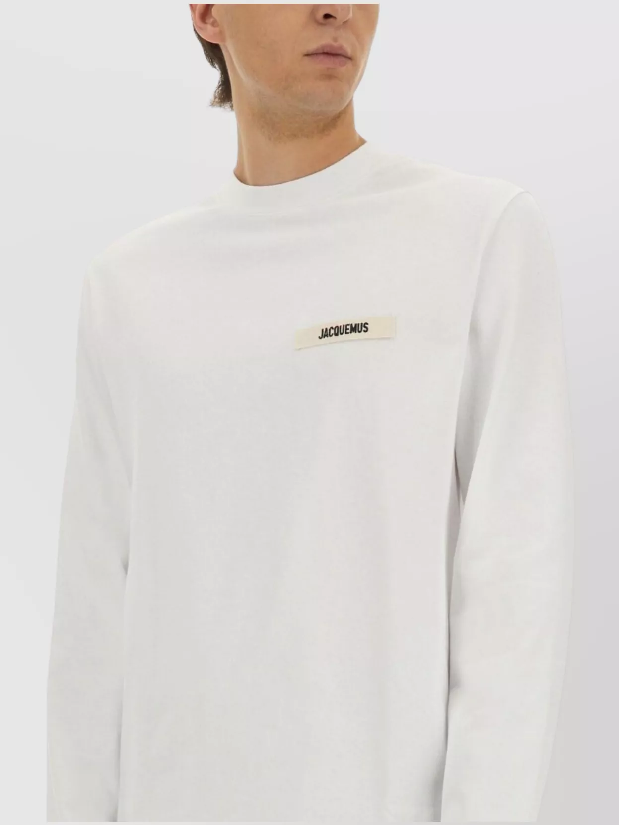 Jacquemus Crew Neck Long Sleeves T-Shirt