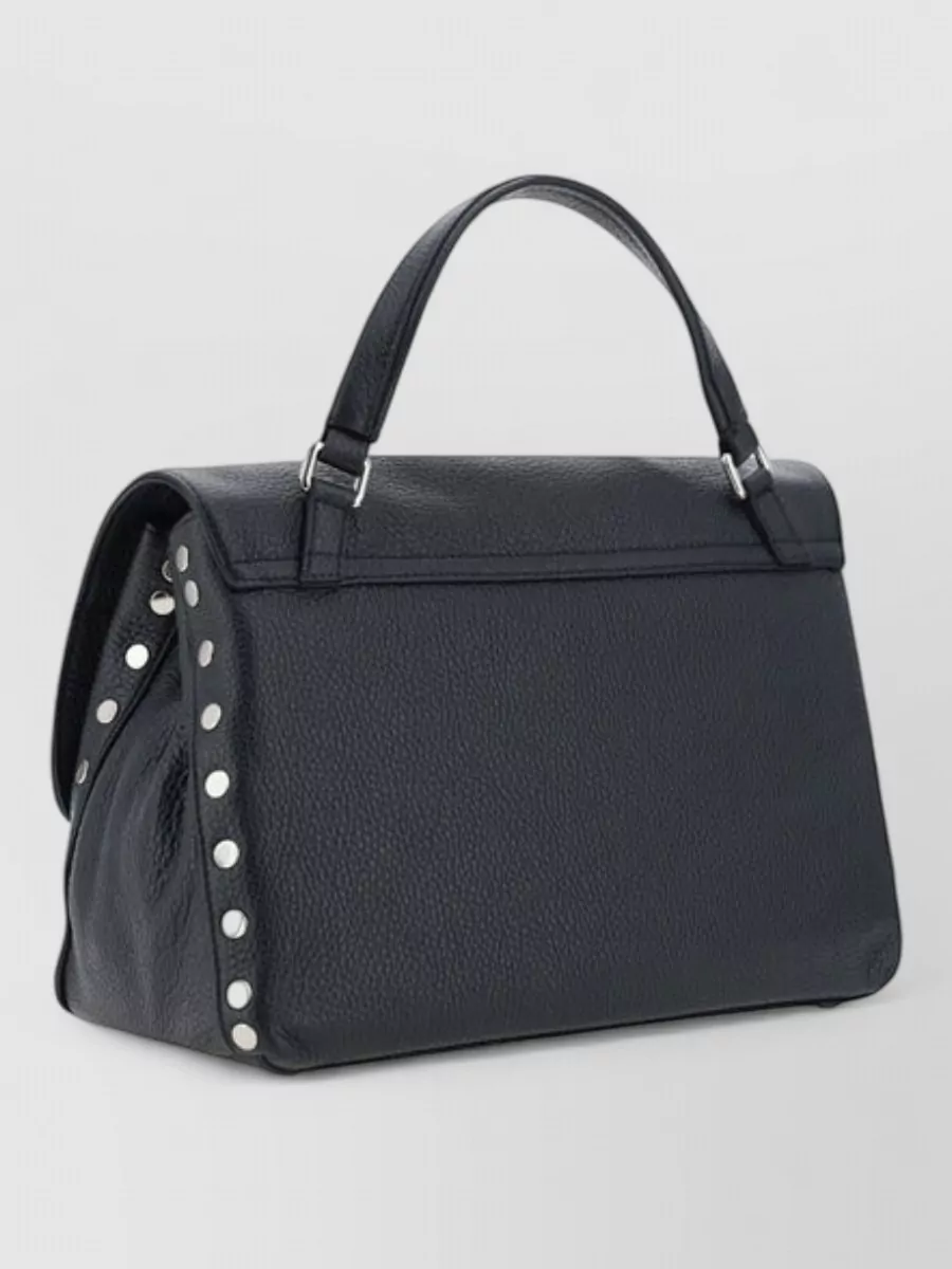 Zanellato Leather Textured Shoulder Bag