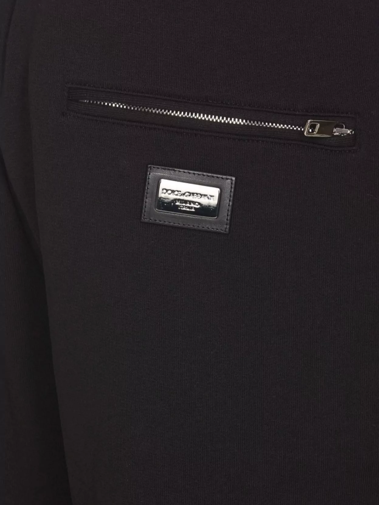 Dolce & Gabbana Black Sweatpants With Drawstring