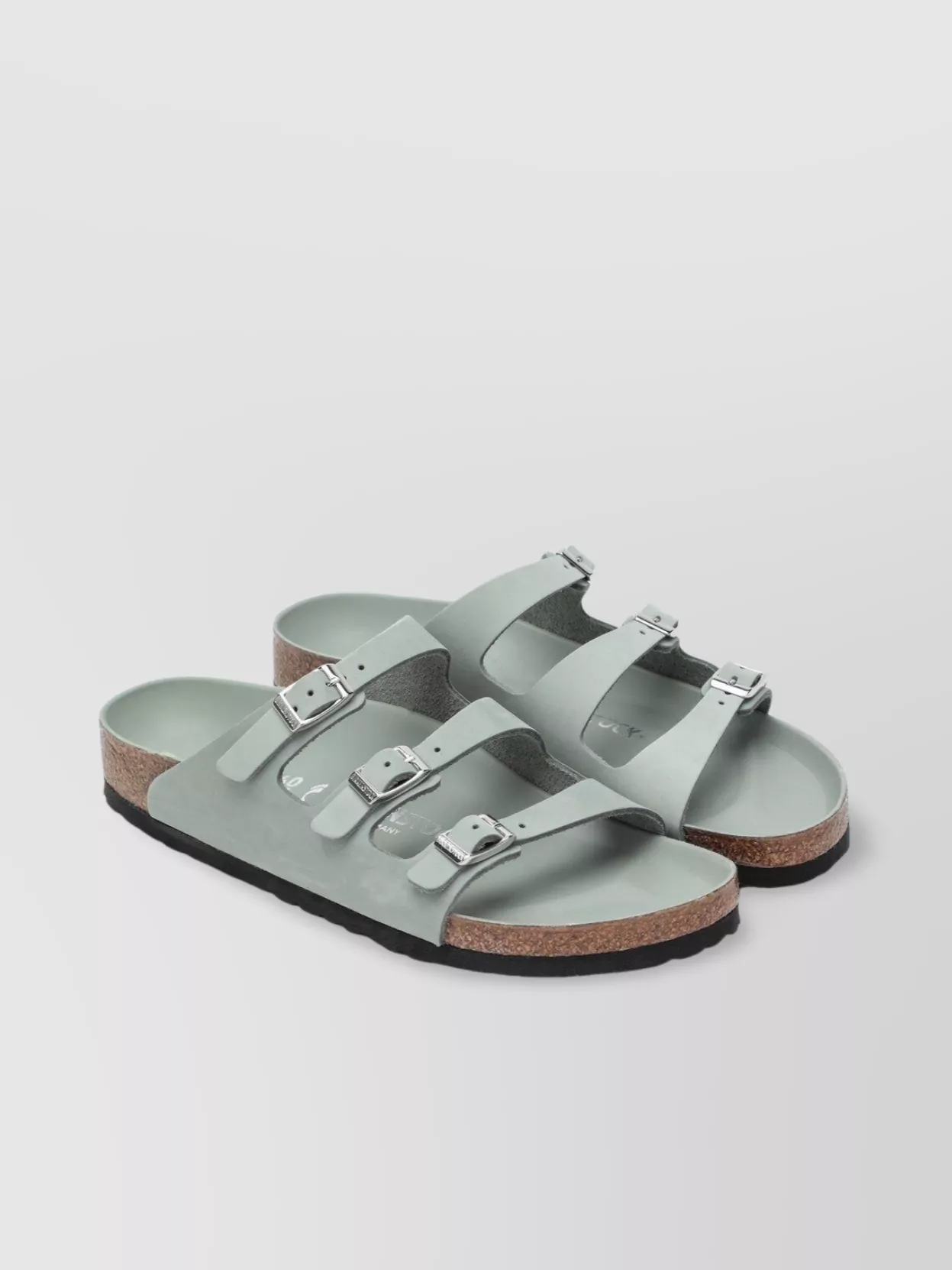 Birkenstock Sage Pure Open Toe Cork Sole Slippers
