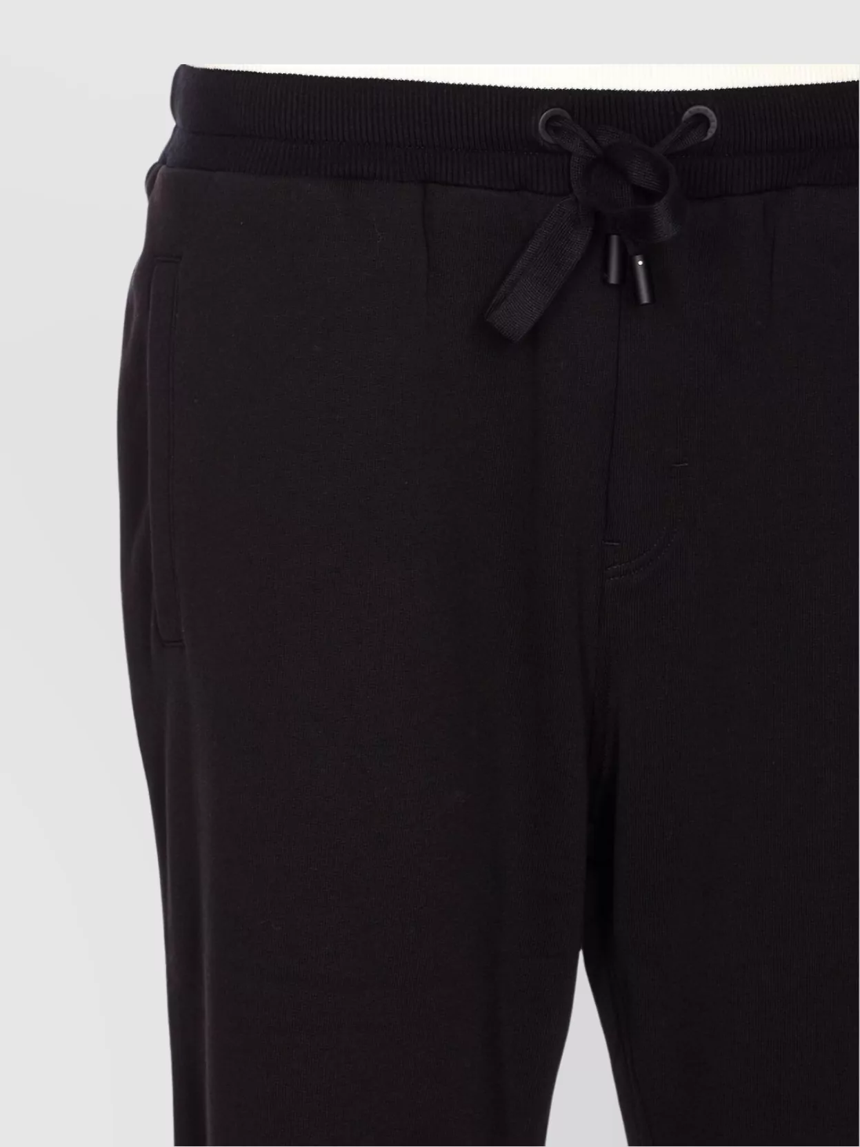 Dolce & Gabbana Track Pants With Elasticized Waist And Pockets In Black