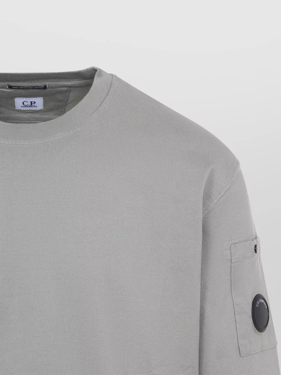 C.p. Company Cotton Twisted Long-Sleeve Sweatshirt