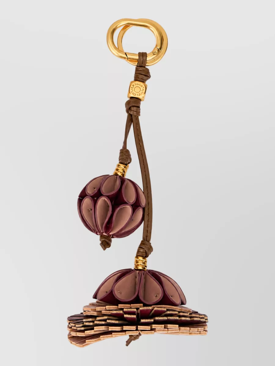 Gianni Chiarini Leather Keychain