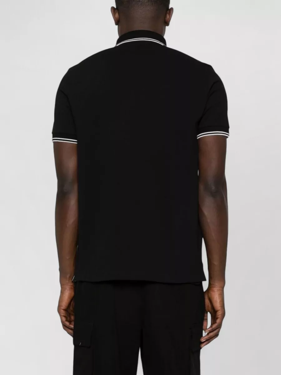 Stone Island Stretch Cotton Pique Polo Shirt