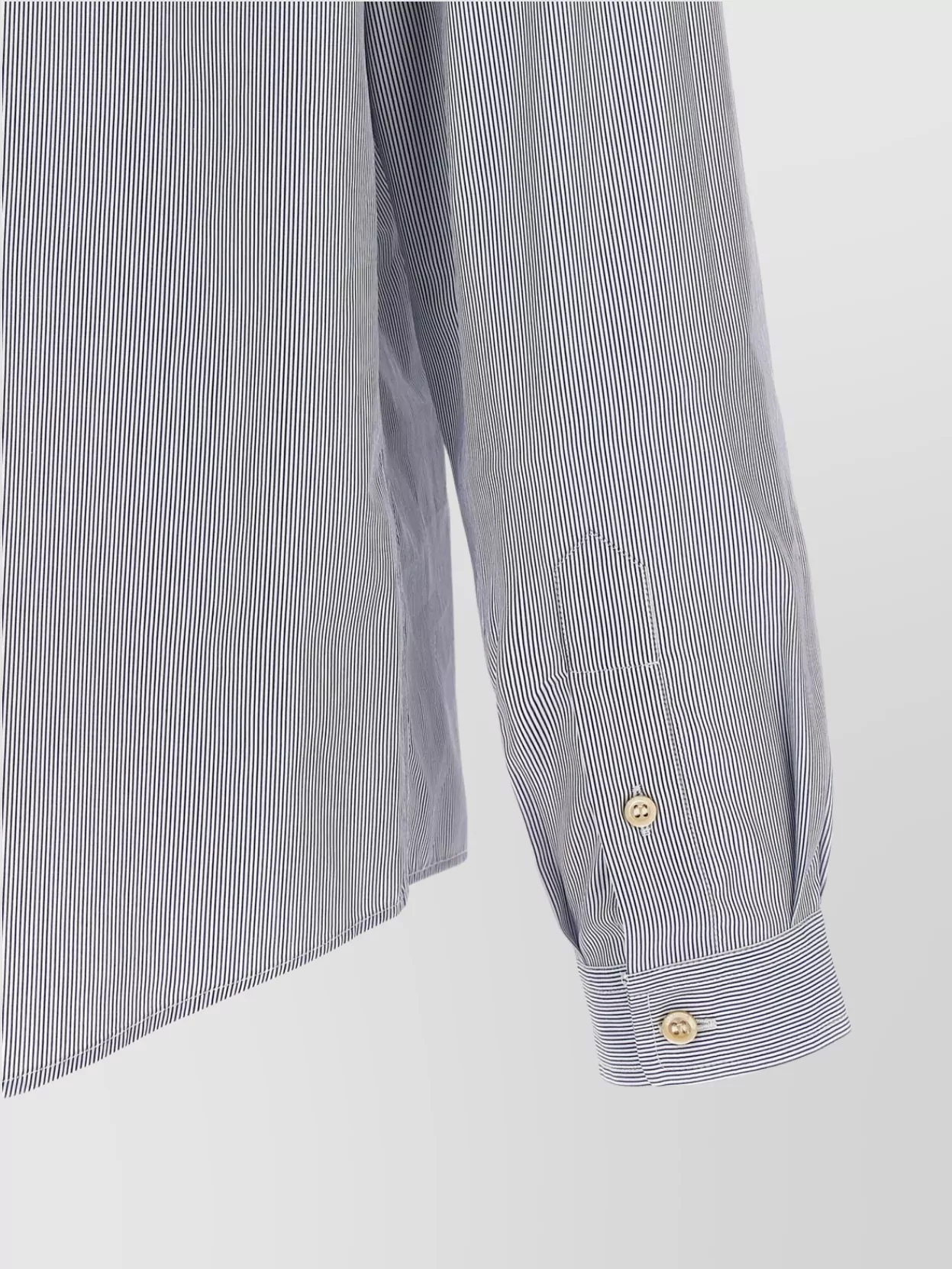 Valentino Garavani Striped Shirt With Button Cuffs And Collar