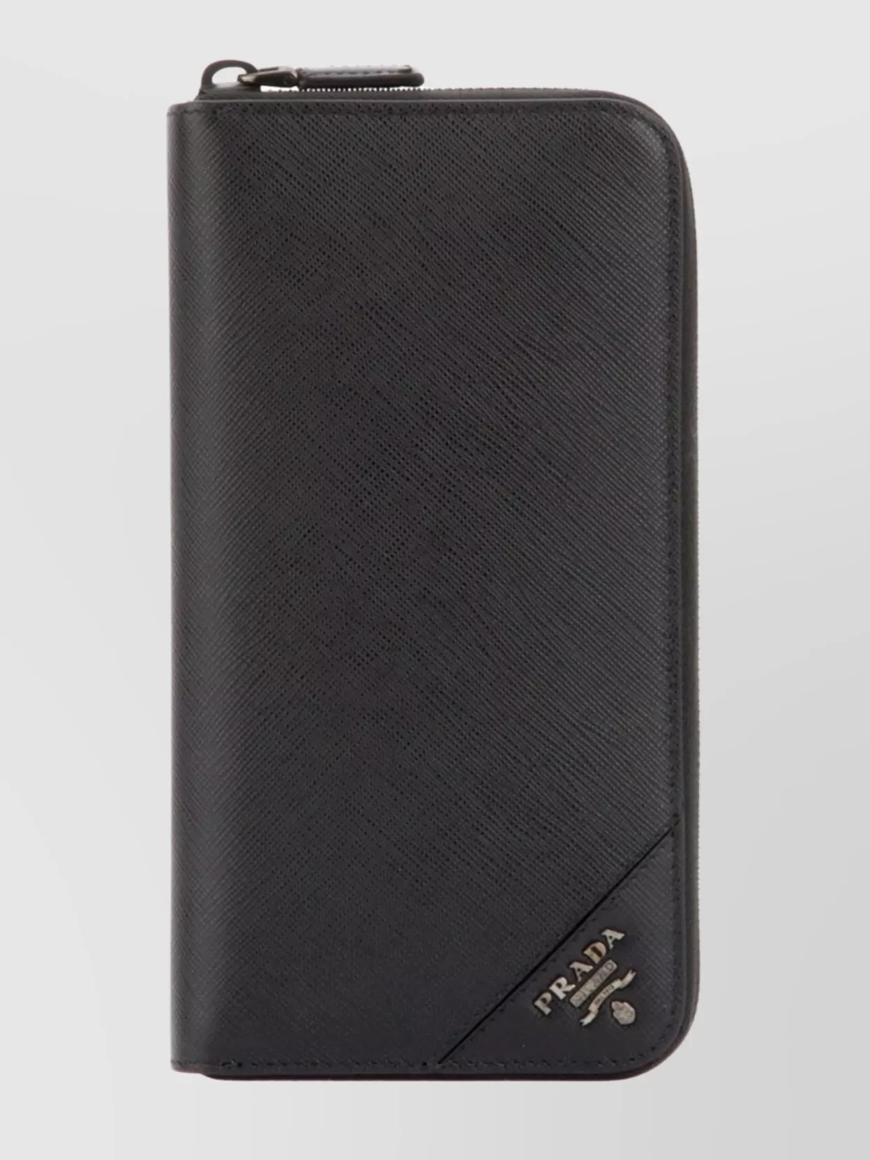 Shop Prada Textured Finish Modern Design Wallet