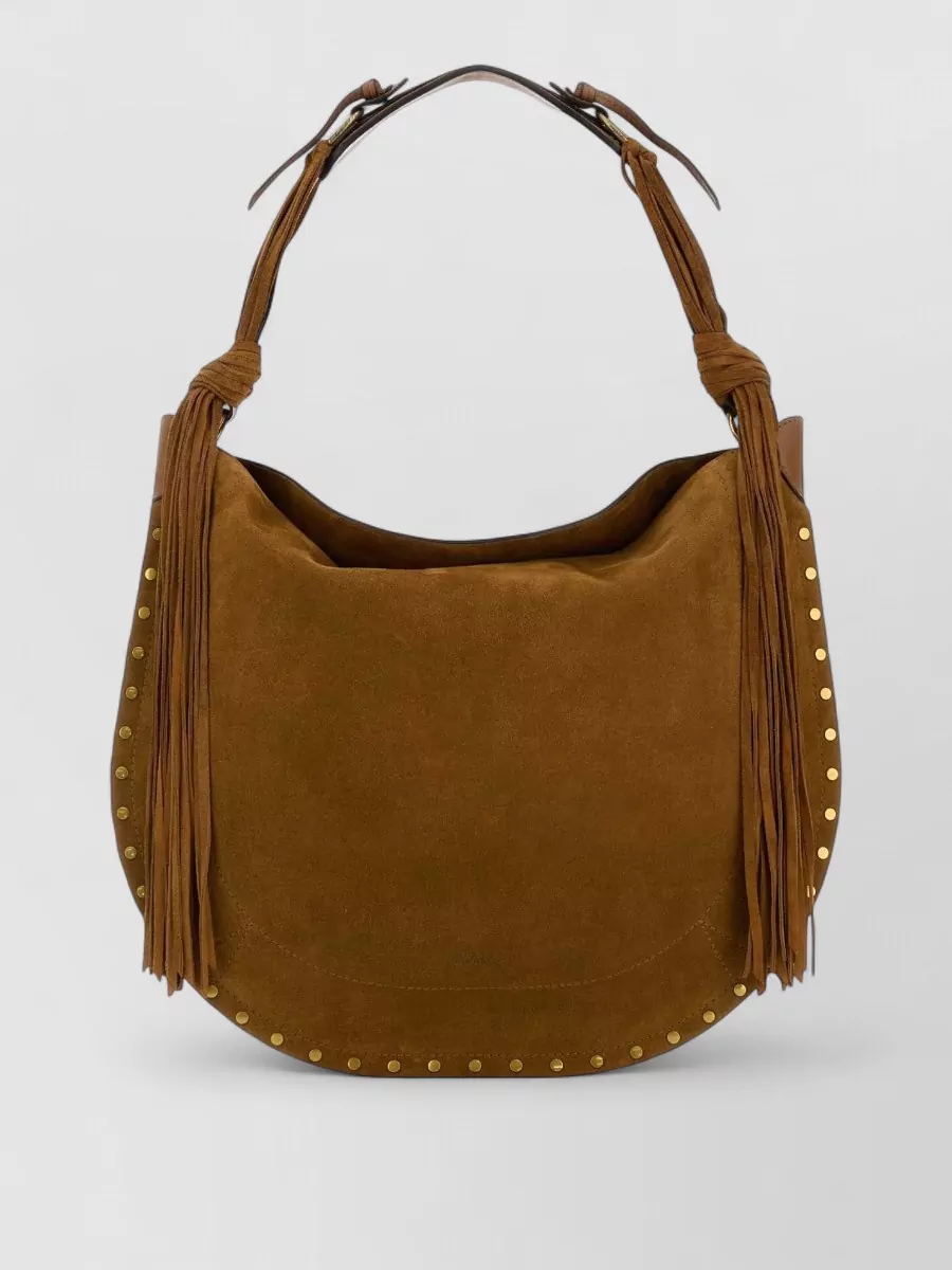 Isabel Marant Oskan hobo soft suede leather shoulder bag