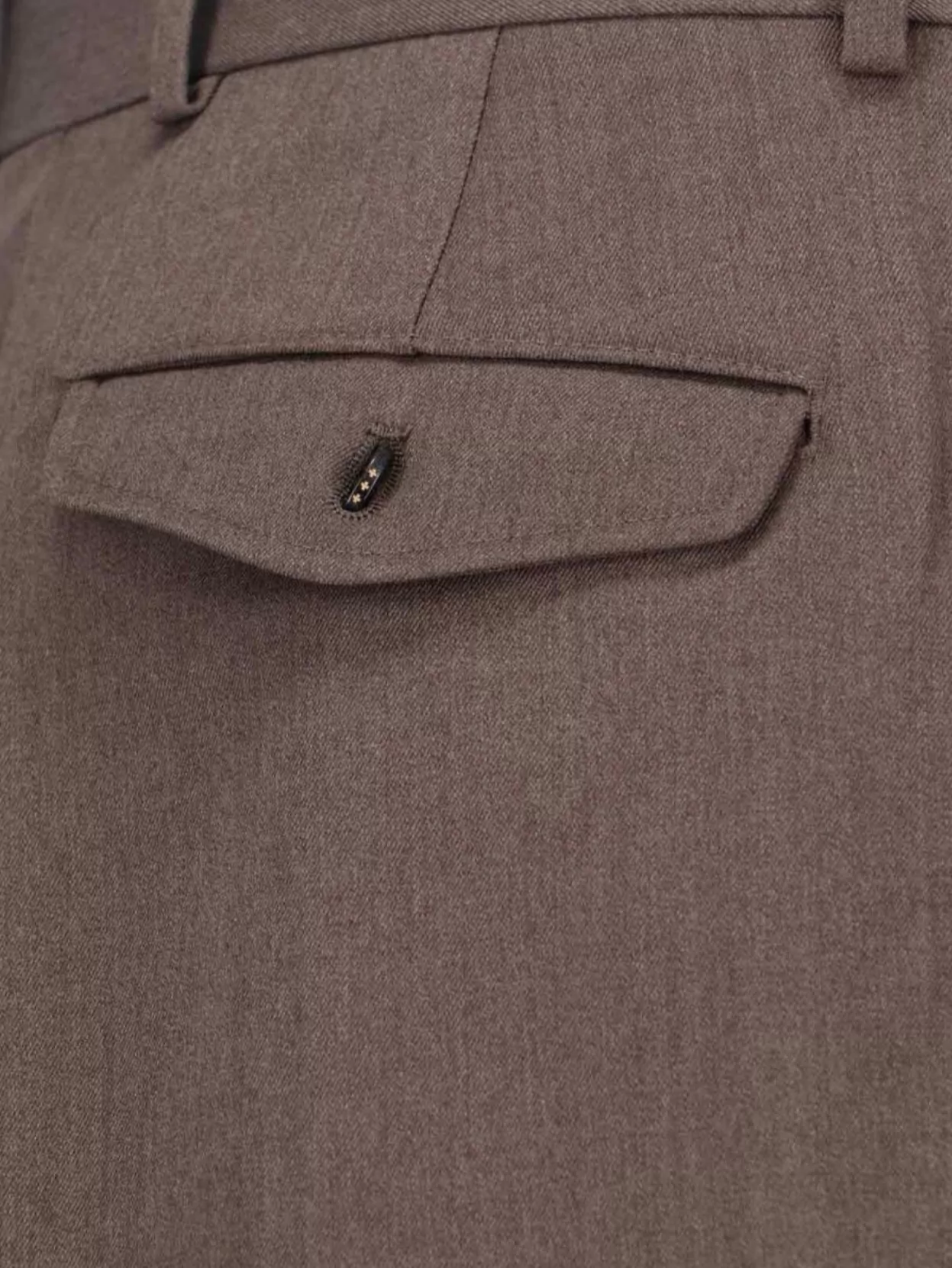 Tonywack Straight Trousers With Pockets And Belt Loops