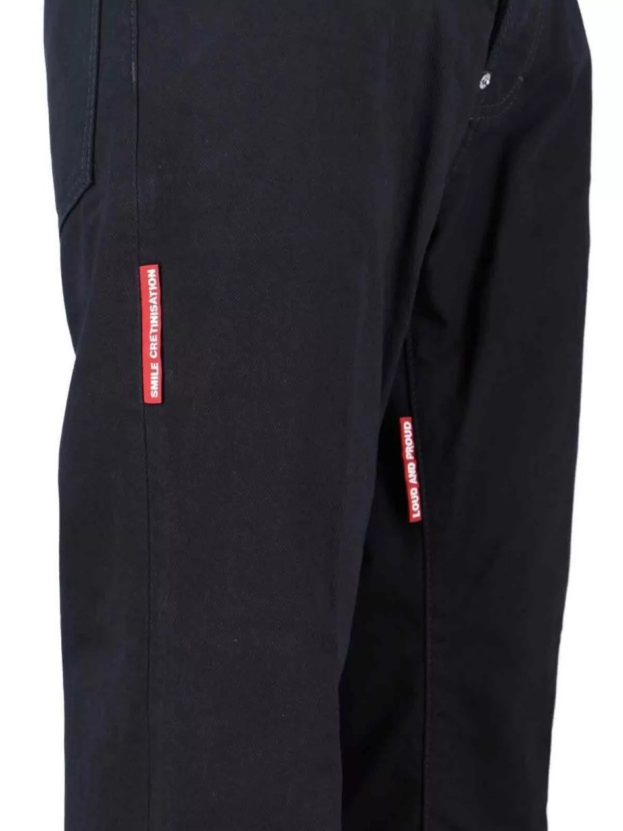 Dsquared2 Straight Trousers With Pockets And Belt Loops