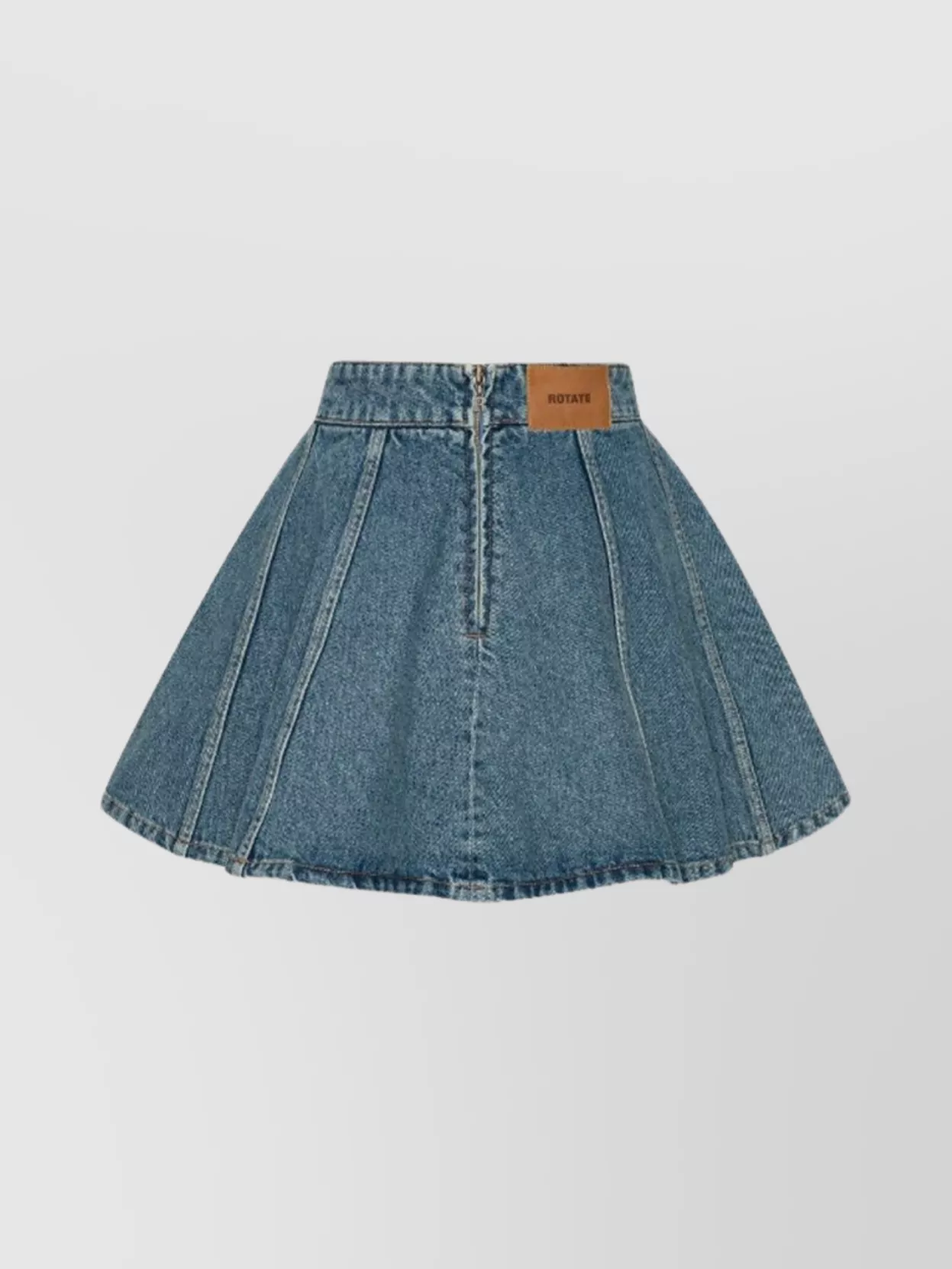 Rotate Mini Skirt In Denim