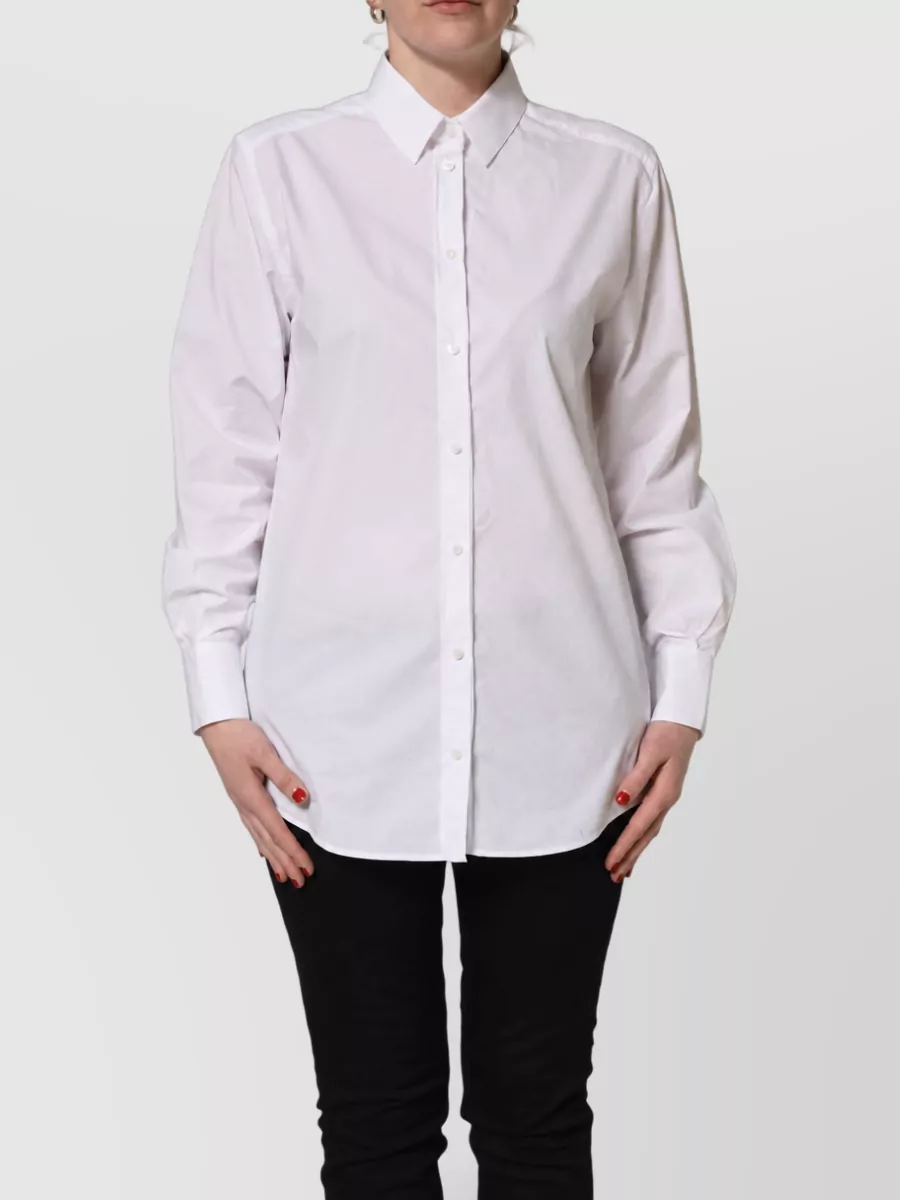 Dolce&Gabbana Cotton Long Sleeve Button-Up Shirt