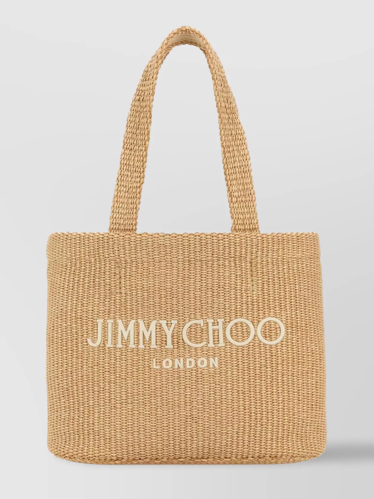 Jimmy Choo Mini Beach Shopping Bag Rafia