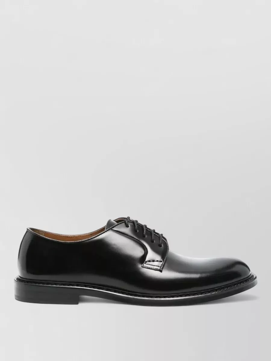 Doucal's Leather Derby Shoes