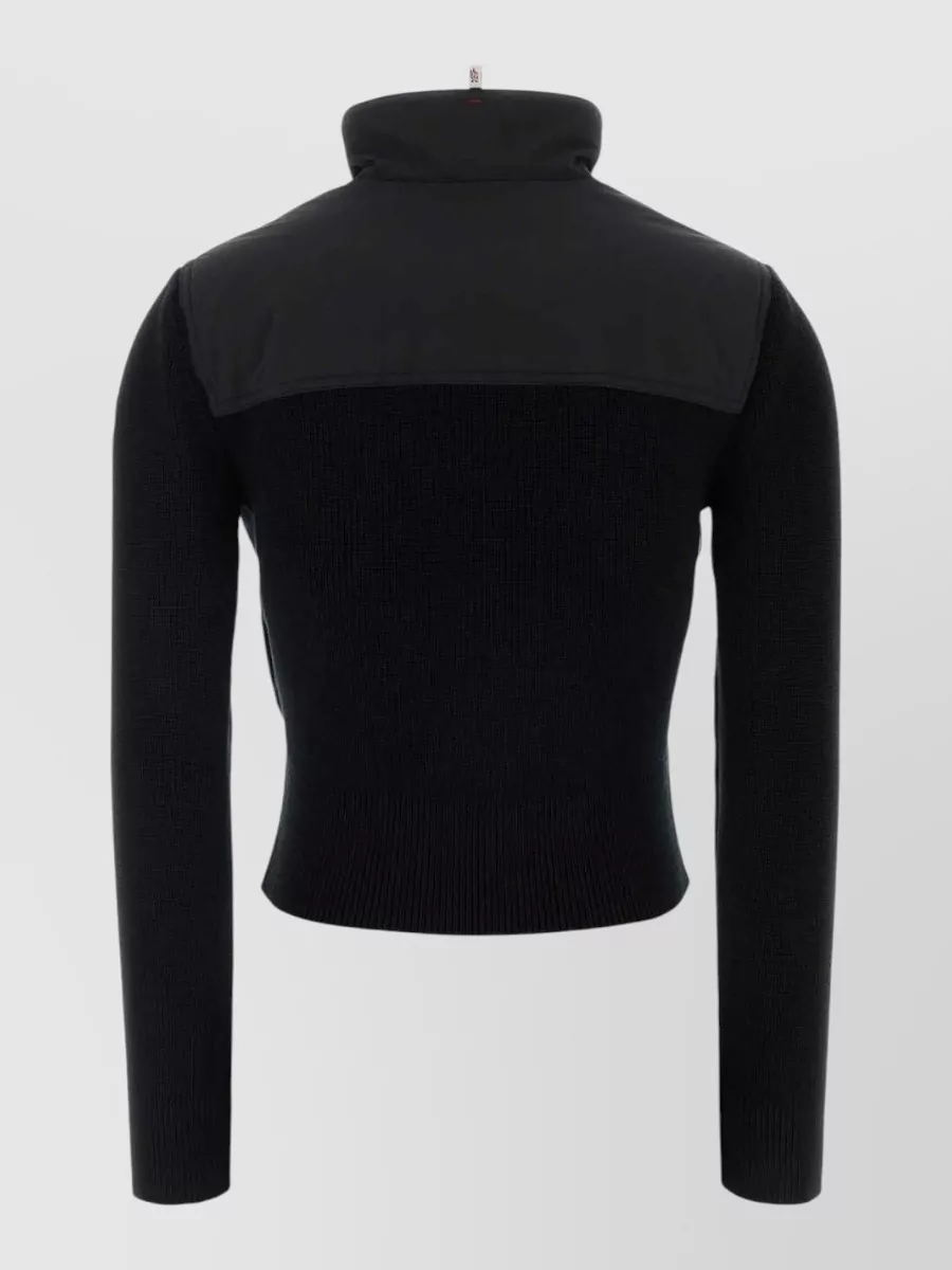 Moncler Down Padded Zip-Up Cardigan