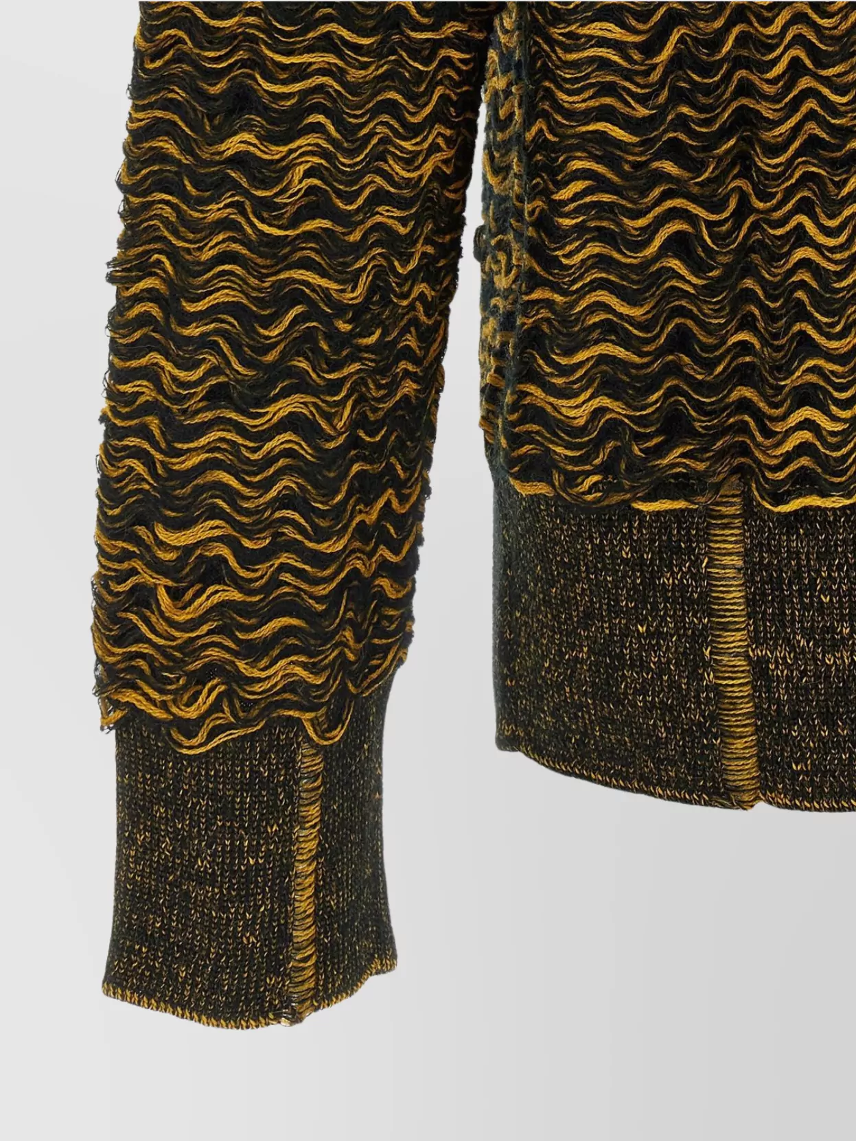 Mm6 Maison Margiela Ribbed Crew Neck Sweater