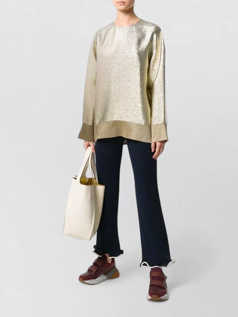 Stella Mccartney Metallic Sweatshirt